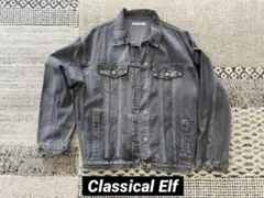 Classical Elf ゆるビッグシルエットのコットン&デニムジャケット