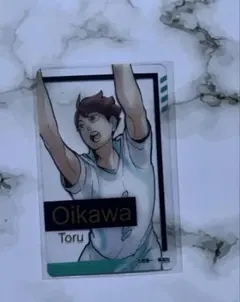 ハイキュー 及川徹 ファンパーク 箔押し クリアカード - メルカリ