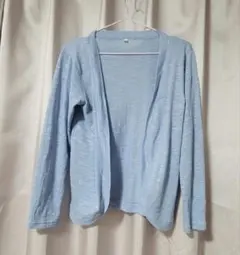 ライトブルー カーディガン 150cm