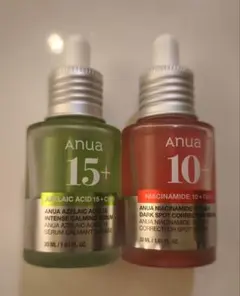 Anua アゼライン酸15+ & ダークスポットセラム10+ セット 30ml
