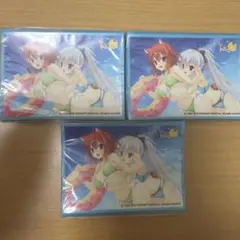 ゆずソフト スリーブ 21枚3個セット　真咲ガイヤール　エリナ　lycee リセ