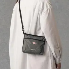 ダントン　グレー ショルダーバッグ ナイロン