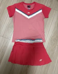 YONEX ピンク Tシャツ スカート セット Lサイズ