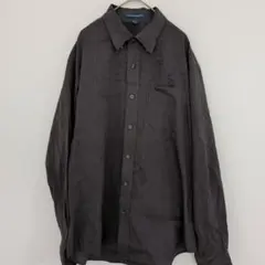 포트 오소리티 버튼다운 솔리드 셔츠 M 애쉬 데일리