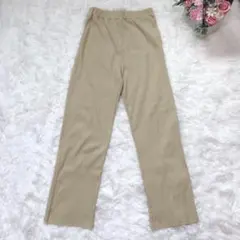 3160 ローリーズファーム リブパンツ 無地 シンプル カジュアル ボトム F