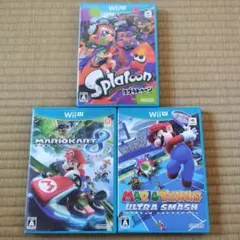 Wii U ゲーム3本セット　即日発送