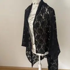 羽織風レースショール