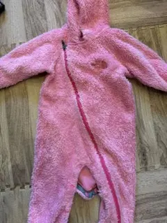 THE NORTH FACE ピンク フリースロンパース F