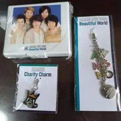 【BeautifulWorld】嵐グッズ★ストラップ チャリティチャーム