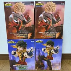 僕のヒーローアカデミア フィギュア 緑谷出久　爆豪勝己 計4個セット
