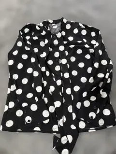 美品❣️レディース　水玉　ブラウス