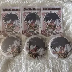 終末のワルキューレ くじクリフ 缶バッジ 2点 始皇帝 - メルカリ