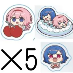 周央サンゴ　西園チグサ　にじさんじ　アクリルパーツ　with cake 8th