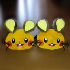 ポケモン フェイスぬいぐるみクリップ　デデンネ 2個セット