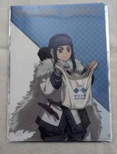 ゴールデンカムイ　サツドラ　コラボ オリジナルクリアファイル　アシリパ