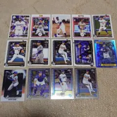 topps archive chrome ドジャースセット