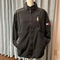 トミーヒルフィガー　フリースジャケット　COLDSTOP ブラック　サイズM