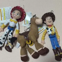 ウッディ　ジェシー　ブルズアイ　ぬいバ　トイストーリー　まとめ売り　タグ付き