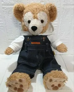 2646　ダッフィー　コスチューム 　　　オーバーオール&パーカー