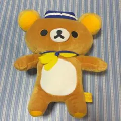 リラックマ　マリンルックぬいぐるみBIG　リラックマ