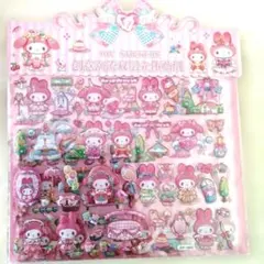 マイメロディぷくぷく シール2シート