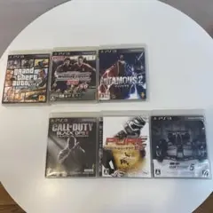 PS3ゲームソフト6本セット