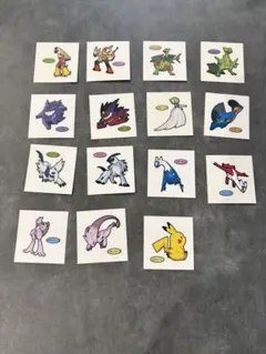 ポケモンパン　デコキャラシール　212弾