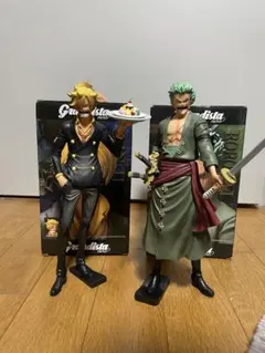 ワンピース フィギュア グランディスタ ネロ ゾロ サンジ セット 海外正規品