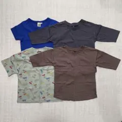 半袖Tシャツ 4枚セットまとめ売り サイズ110 男の子　女の子　夏　春