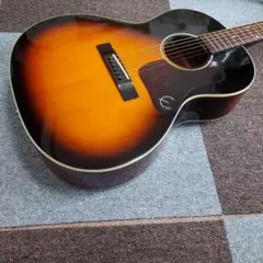 【メンテ済】Epiphone AJ-100BK アコースティックギター 純正ケース付 Epiphone Jumbo Hardshell Guitar Case for AJ and EJ Series Guitars