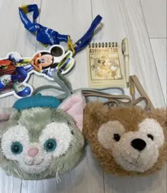 ディズニー 香港ディズニーホテル アメニティ ダッフィー パスケース 5点
