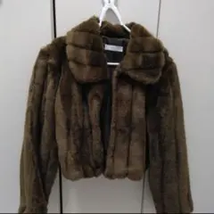 ブラウン ファーコート