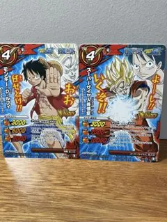 ミラバト ワンピース ルフィ、孫悟空 プロモ①