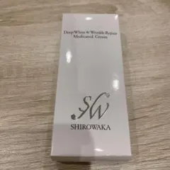 シロワカ　ディープホワイト＆リンクルリペアメディケイティッドクリーム22g