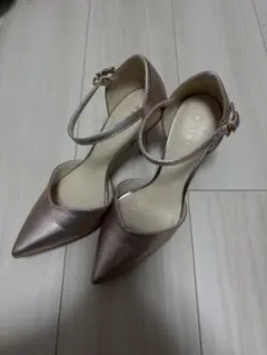 RANDA ビジューバックルセパレートパンプス