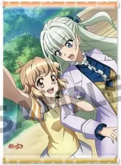 【シンフォギア】立花響 サンジェルマン 友情に咲く花 【タペストリー】