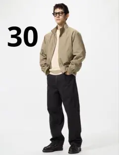 ユニクロ ワイドストレートジーンズ