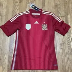 極美品 adidas W杯チャンピオンスペイン代表ユニフォーム セットアップ