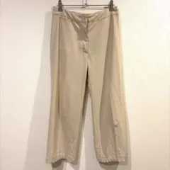 極美品✨KaNaOYA×Spick&Spanスリットパンツ 人気完売品 イエロー