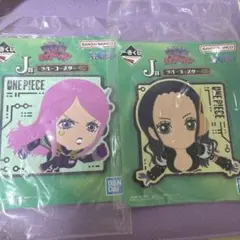 一番くじワンピース未来島エッグヘッドJ賞ラバーコースター2点セット