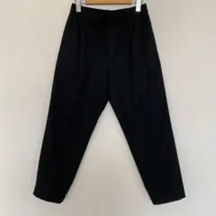 UNIQLO ユニクロ タック アンクル パンツ オフィス ブラック Mサイズ