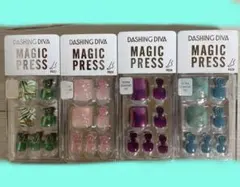 ダッシングディバ　ネイルチップ　つけ爪　フット　マジックプレス　ネイル　82