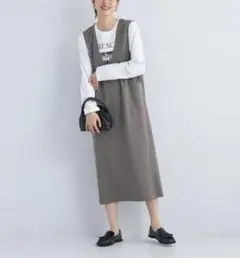 タグ付 green label relaxing アムンゼン ジャンパースカート