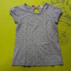 a.v.v キッズ Tシャツ 120cm グレー ドット柄のサムネイル