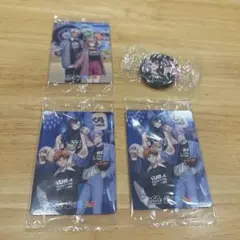 お値下げ！くら寿司　にじさんじ　カード3枚バッジセット