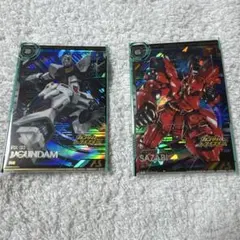 アーセナルベース　トライエイジブースター　Pレア　νガンダム/サザビー　セット