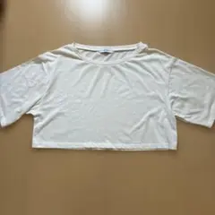 FOREVER 21 クロップド丈 Tシャツ ホワイト Mのサムネイル
