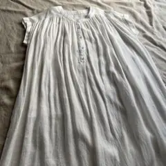 ツクルアンドリン　リネン　ロングワンピース