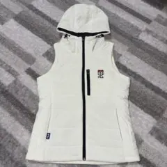 フィラゴルフ 中綿ベスト　ゴルフベスト　M レディースゴルフウェア　フーディ