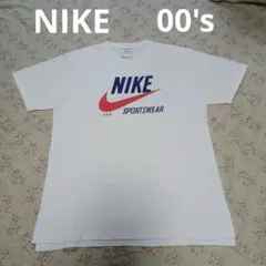 00's ナイキ NIKEスポーツウェア ロゴプリント T シャツ L
